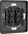 Kranz KR-78-0706-2 Выключатель ROUND 2 кл 10А с/у титан KRANZ Kranz KR-78-0706-2 Выключатель ROUND 2 кл 10А с/у титан KRANZ