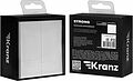 Kranz KR-78-0706-4 Выключатель STRONG 2 кл 10А с/у жемчуг KRANZ