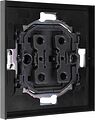 Kranz KR-78-0706-5 Выключатель STRONG 2 кл 10А с/у антрацит KRANZ Kranz KR-78-0706-5 Выключатель STRONG 2 кл 10А с/у антрацит KRANZ