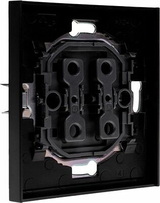 Kranz KR-78-0708-5 Выключатель STRONG 1 кл проходной (переключатель) 10А с/у антрацит KRANZ