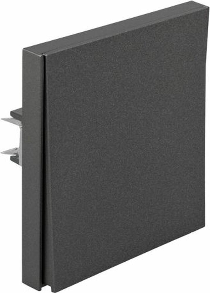 Kranz KR-78-0708-6 Выключатель STRONG 1 кл проходной (переключатель) 10А с/у графит KRANZ