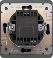 Kranz KR-78-0709-2 Выключатель ROUND 2 кл проходной (переключатель) 10А с/у титан KRANZ