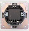 Kranz KR-78-0709-4 Выключатель STRONG 2 кл проходной (переключатель) 10А с/у жемчуг KRANZ