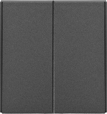Kranz KR-78-0709-6 Выключатель STRONG 2 кл проходной (переключатель) 10А с/у графит KRANZ