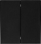 Kranz KR-78-0711-5 Выключатель STRONG 2 кл для жалюзи возвратный 10А с/у антрацит KRANZ
