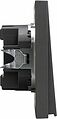 Kranz KR-78-0712-6 Выключатель STRONG 1 кл возвратный 10А с/у графит KRANZ Kranz KR-78-0712-6 Выключатель STRONG 1 кл возвратный 10А с/у графит KRANZ