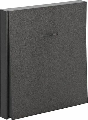 Kranz KR-78-0713-6 Выключатель STRONG 1 кл с подсветкой 10А с/у графит KRANZ