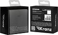 Kranz KR-78-0713-6 Выключатель STRONG 1 кл с подсветкой 10А с/у графит KRANZ