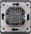 Kranz KR-78-0714-3 Выключатель ROUND 2 кл с подсветкой 10А с/у оникс KRANZ Kranz KR-78-0714-3 Выключатель ROUND 2 кл с подсветкой 10А с/у оникс KRANZ