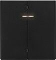 Kranz KR-78-0714-5 Выключатель STRONG 2 кл с подсветкой 10А с/у антрацит KRANZ Kranz KR-78-0714-5 Выключатель STRONG 2 кл с подсветкой 10А с/у антрацит KRANZ