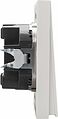 Kranz KR-78-0716-4 Выключатель STRONG 1 кл проходной (переключатель) с подсветкой 10А с/у жемчуг KRANZ