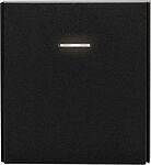 Kranz KR-78-0716-5 Выключатель STRONG 1 кл проходной (переключатель) с подсветкой 10А с/у антрацит KRANZ