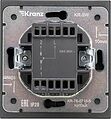 Kranz KR-78-0716-5 Выключатель STRONG 1 кл проходной (переключатель) с подсветкой 10А с/у антрацит KRANZ Kranz KR-78-0716-5 Выключатель STRONG 1 кл проходной (переключатель) с подсветкой 10А с/у антрацит KRANZ
