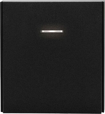 Kranz KR-78-0716-5 Выключатель STRONG 1 кл проходной (переключатель) с подсветкой 10А с/у антрацит KRANZ