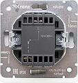 Kranz KR-78-0718-1 Выключатель ROUND 1 кл перекрестный (переключатель) с подсветкой 10А с/у перламутр KRANZ Kranz KR-78-0718-1 Выключатель ROUND 1 кл перекрестный (переключатель) с подсветкой 10А с/у перламутр KRANZ