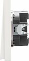 Kranz KR-78-0718-4 Выключатель STRONG 1 кл перекрестный (переключатель) с подсветкой 10А с/у жемчуг KRANZ