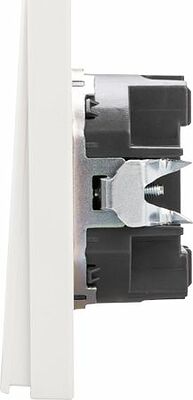 Kranz KR-78-0718-4 Выключатель STRONG 1 кл перекрестный (переключатель) с подсветкой 10А с/у жемчуг KRANZ