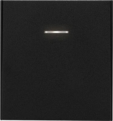 Kranz KR-78-0718-5 Выключатель STRONG 1 кл перекрестный (переключатель) с подсветкой 10А с/у антрацит KRANZ