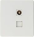 Kranz KR-78-0722-1 Розетка ROUND компьютерная RJ45 кат6 + TV с/у перламутр KRANZ Kranz KR-78-0722-1 Розетка ROUND компьютерная RJ45 кат6 + TV с/у перламутр KRANZ