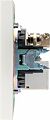 Kranz KR-78-0722-4 Розетка STRONG компьютерная RJ45 кат6 + TV с/у жемчуг KRANZ