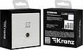 Kranz KR-78-0722-4 Розетка STRONG компьютерная RJ45 кат6 + TV с/у жемчуг KRANZ