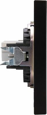 Kranz KR-78-0724-5 Розетка STRONG компьютерная RJ45 кат6 с/у антрацит KRANZ