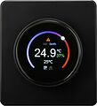Kranz KR-78-0728-3 Терморегулятор ROUND Wi-Fi с/у оникс KRANZ Kranz KR-78-0728-3 Терморегулятор ROUND Wi-Fi с/у оникс KRANZ
