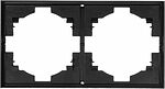 Kranz KR-78-0752-5 Рамка STRONG 2-постовая антрацит KRANZ