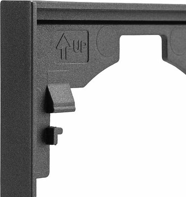 Kranz KR-78-0752-6 Рамка STRONG 2-постовая графит KRANZ