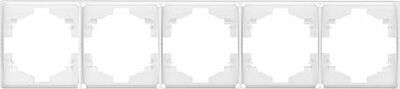 Kranz KR-78-0755-1 Рамка ROUND 5-постовая перламутр KRANZ