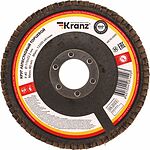 Kranz KR-90-0005 Круг лепестковый торцевой, P40, 115х22,2мм KRANZ