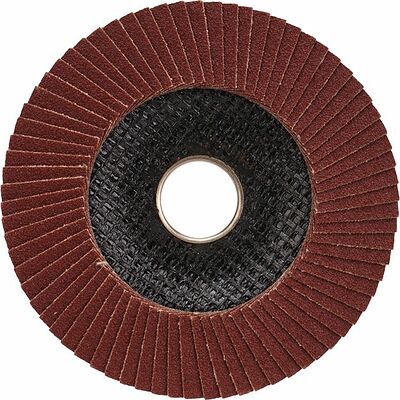 Kranz KR-90-0008 Круг лепестковый торцевой, P100, 115х22,2мм KRANZ