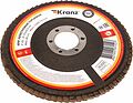 Kranz KR-90-0017 Круг лепестковый торцевой, P120, 125х22,2мм KRANZ Kranz KR-90-0017 Круг лепестковый торцевой, P120, 125х22,2мм KRANZ