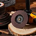 Kranz KR-90-0017 Круг лепестковый торцевой, P120, 125х22,2мм KRANZ Kranz KR-90-0017 Круг лепестковый торцевой, P120, 125х22,2мм KRANZ