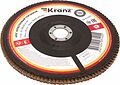 Kranz KR-90-0021 Круг лепестковый торцевой, P40, 180х22,2мм KRANZ Kranz KR-90-0021 Круг лепестковый торцевой, P40, 180х22,2мм KRANZ