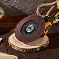 Kranz KR-90-0021 Круг лепестковый торцевой, P40, 180х22,2мм KRANZ Kranz KR-90-0021 Круг лепестковый торцевой, P40, 180х22,2мм KRANZ