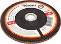 Kranz KR-90-0022 Круг лепестковый торцевой, P60, 180х22,2мм KRANZ Kranz KR-90-0022 Круг лепестковый торцевой, P60, 180х22,2мм KRANZ