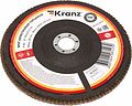 Kranz KR-90-0023 Круг лепестковый торцевой, P80, 180х22,2мм KRANZ Kranz KR-90-0023 Круг лепестковый торцевой, P80, 180х22,2мм KRANZ
