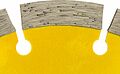 Kranz KR-90-0102 Диск алмазный отрезной сегментный 150x22,2x2x10мм KRANZ