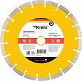 Kranz KR-90-0105 Диск алмазный отрезной сегментный 230x22,2x2,4x10мм KRANZ Kranz KR-90-0105 Диск алмазный отрезной сегментный 230x22,2x2,4x10мм KRANZ