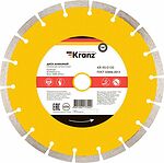 Kranz KR-90-0105 Диск алмазный отрезной сегментный 230x22,2x2,4x10мм KRANZ