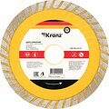 Kranz KR-90-0131 Диск алмазный отрезной Turbo волна 125x22,2x2x10мм KRANZ Kranz KR-90-0131 Диск алмазный отрезной Turbo волна 125x22,2x2x10мм KRANZ