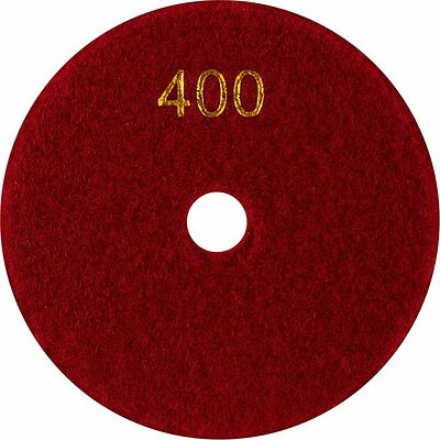 Kranz KR-90-0304 Круг алмазный гибкий шлифовальный Черепашка 100мм, P400, сухое/мокрое шлифование KRANZ