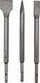 Kranz KR-91-0430 Набор зубил для перфоратора SDS PLUS, 3 предмета KRANZ