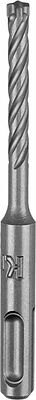 Kranz KR-91-0452 Бур по бетону SUPER 6x110мм, профессиональный, цельная крестовая пластина, SDS PLUS KRANZ