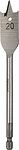 Kranz KR-91-0667 Сверло перовое по дереву 20х152 мм (шестигранный хвостовик) Kranz