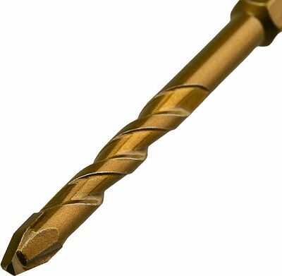 Kranz KR-91-0765 Сверло по стеклу и керамике, сухое сверление, 5мм, шестигранный хвостовик KRANZ