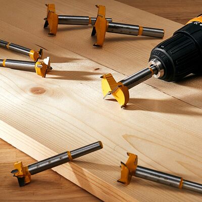 Kranz KR-91-0790 Сверло Форстнера по дереву, 30мм, цилиндрический хвостовик KRANZ