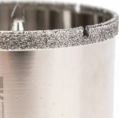 Kranz KR-92-0019 Коронка алмазная 70мм по керамограниту с центровочным сверлом KRANZ