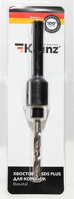 Kranz KR-92-0201 Хвостовик SDS PLUS для коронок Bimetal 14-30мм KRANZ